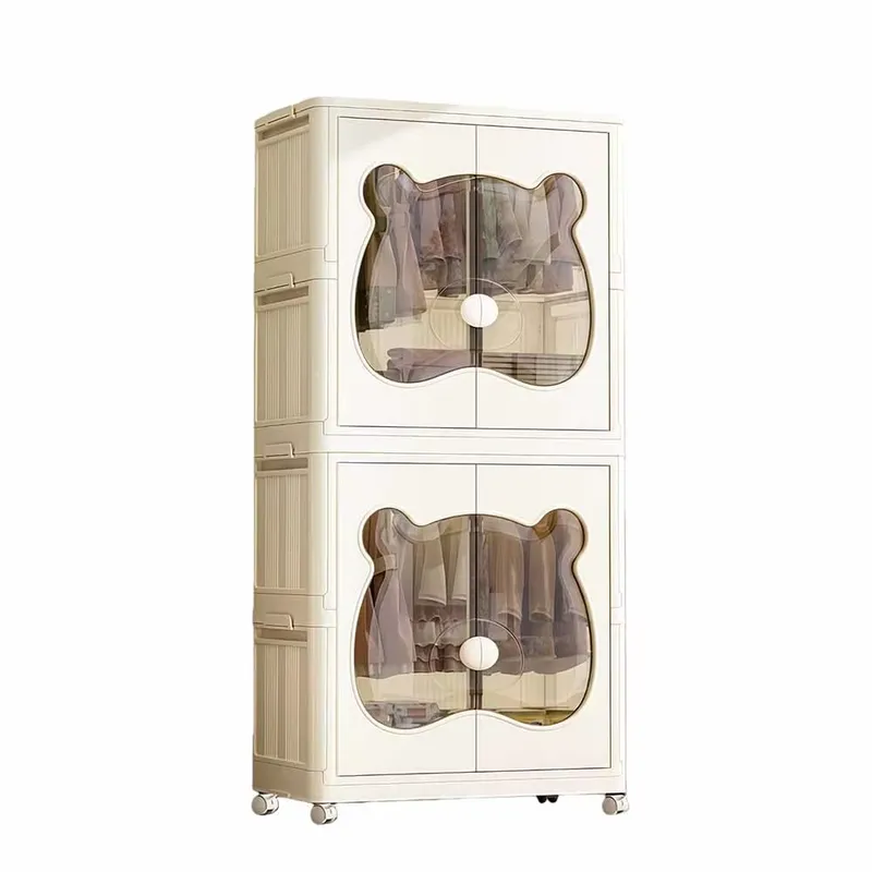Baby Nursery Closet - Foldable Portable Baby Wardrobe Large Capacity