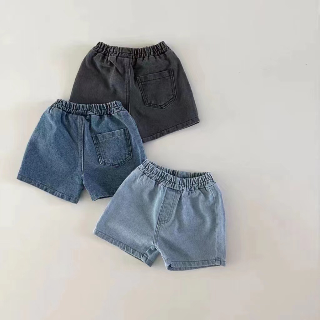 Baby Nursery Ideas Boy - Summer New Baby Denim Shorts Solid