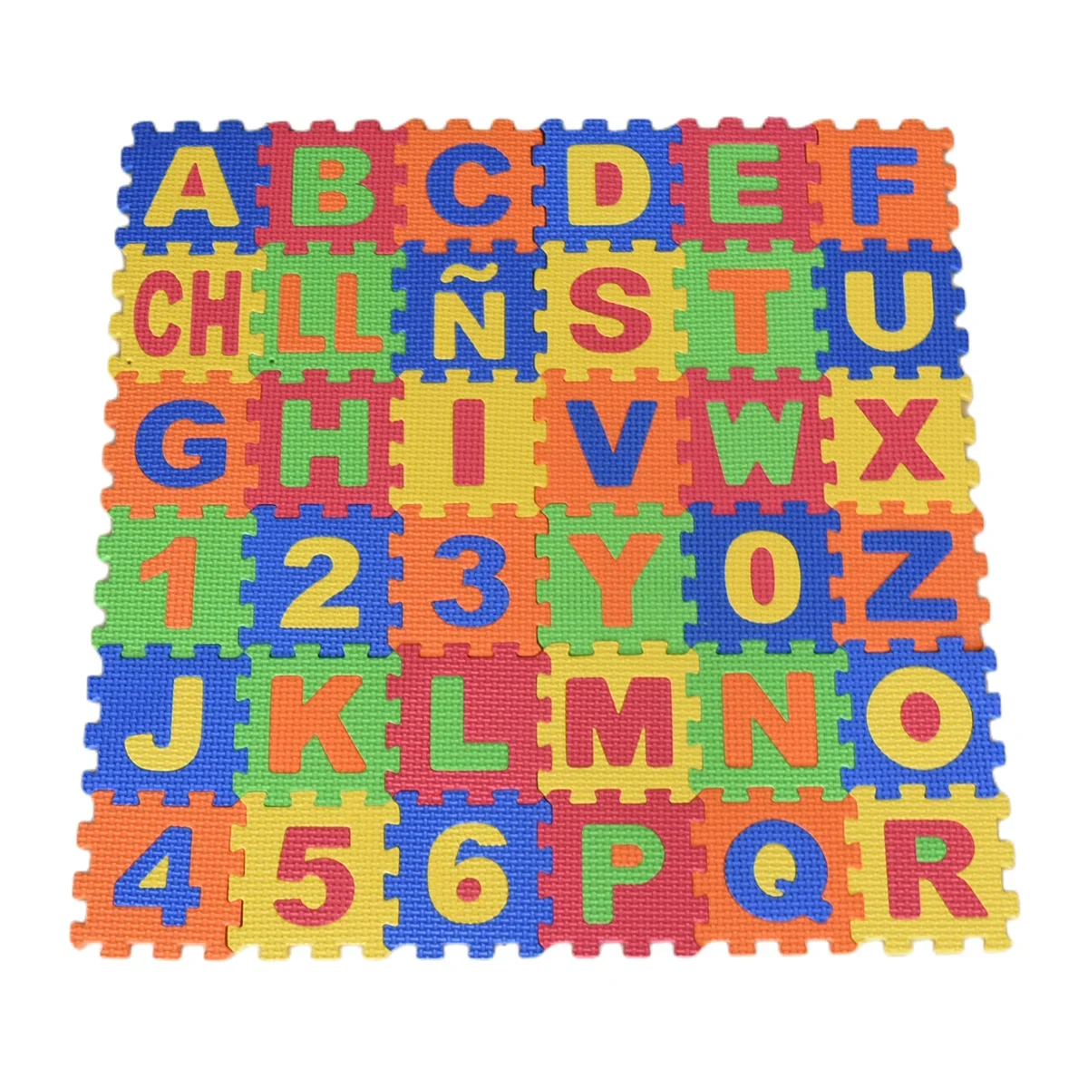 Baby Nursery Pillow - Play Mats 36pcs 9cm Number Alphabet
