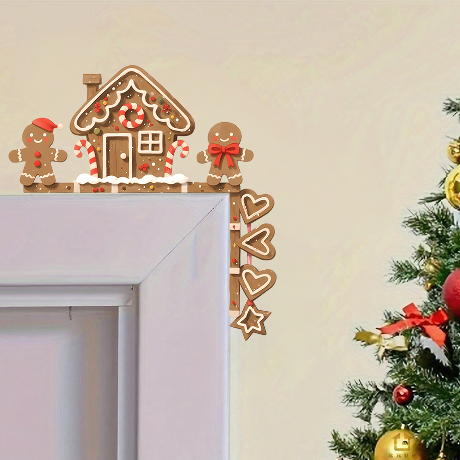 Baby Nursery Kids - Gingerbread House & Man Christmas Wall