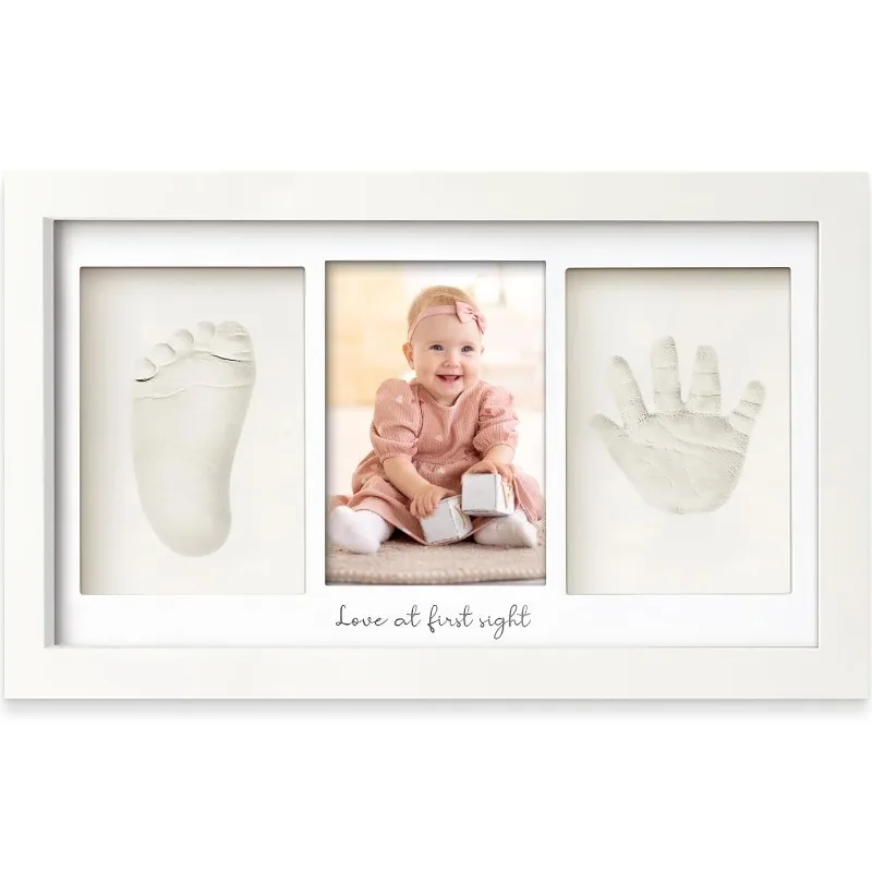 Baby Nursery Frames - Baby Handprint Footprint Clay Kit Newborn