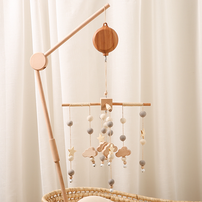 Crib Bell Rotary Music Box wit - Baby Nursery Music recension och pris