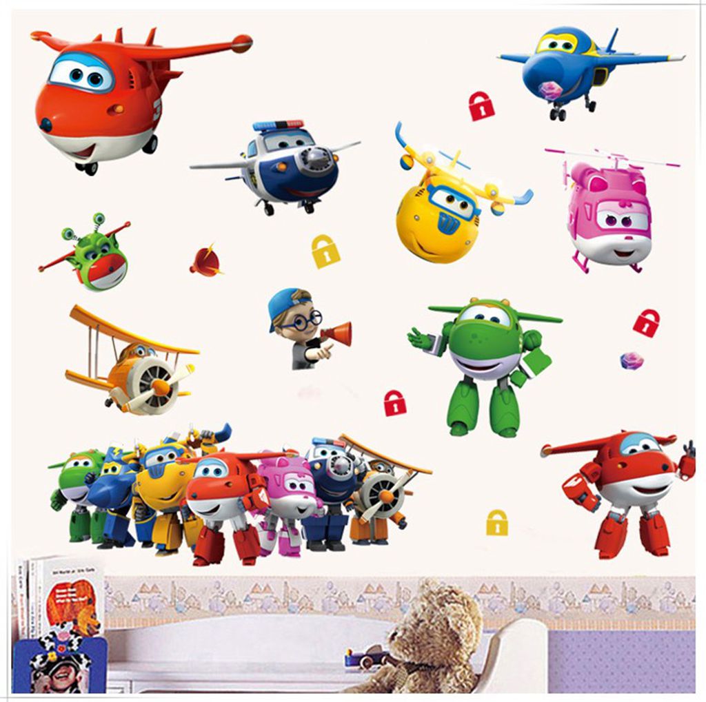 Hot Cartoon Super Wings Deform - Baby Nursery Products recension och pris