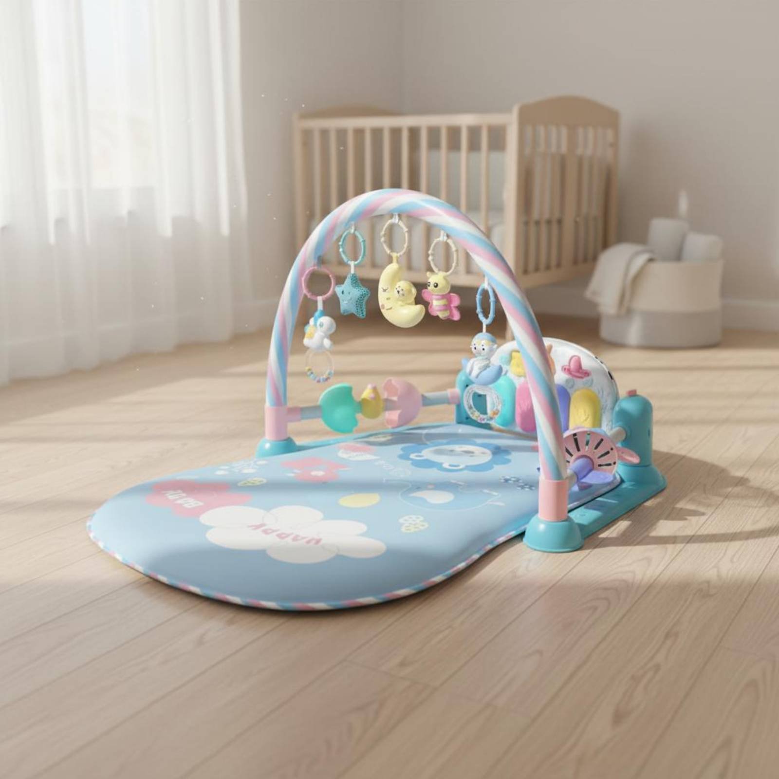 Baby Playpen with Piano Music  - Baby Nursery Music recension och pris