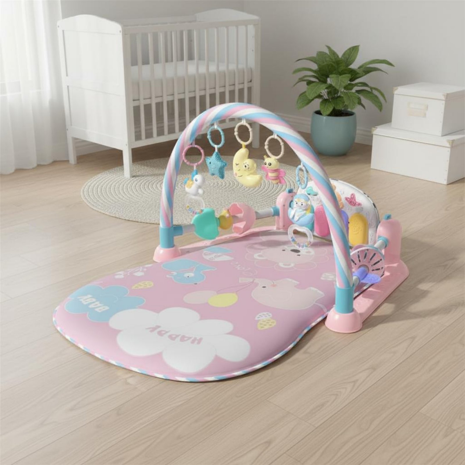 Baby Playpen with Piano Music  - Baby Nursery Music recension och pris