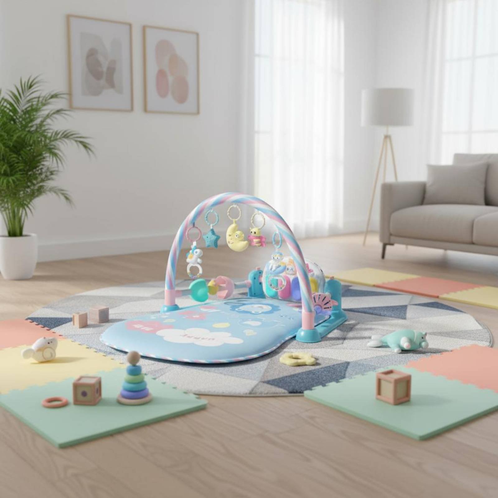 Baby Playpen with Piano Music  - Baby Nursery Music recension och pris