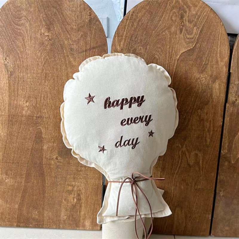 2Pcs Cotton Embroidery Balloon - Baby Nursery Music recension och pris