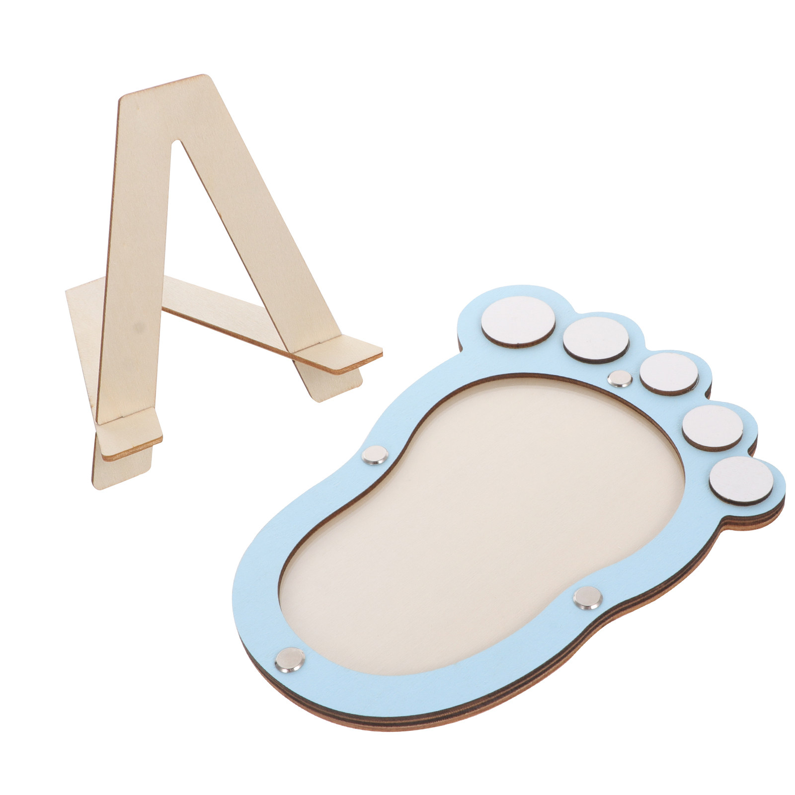1Pcs Baby Growth Footprint Pho - Baby Nursery Frames recension och pris