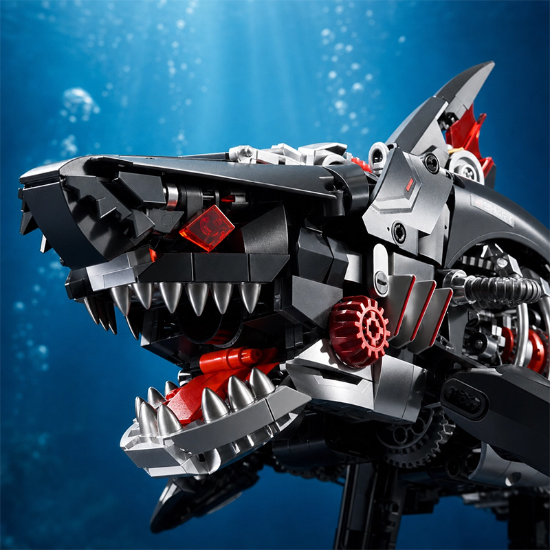 Mechanical Shark MOC Building  - Lego Set Technic recension och pris