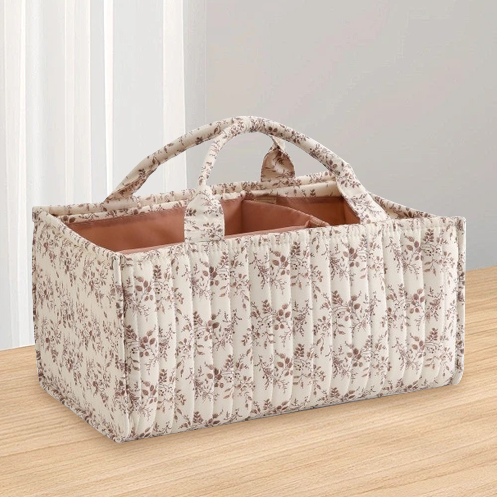 Floral Nursery Storage Basket  - Baby Nursery Essentials recension och pris