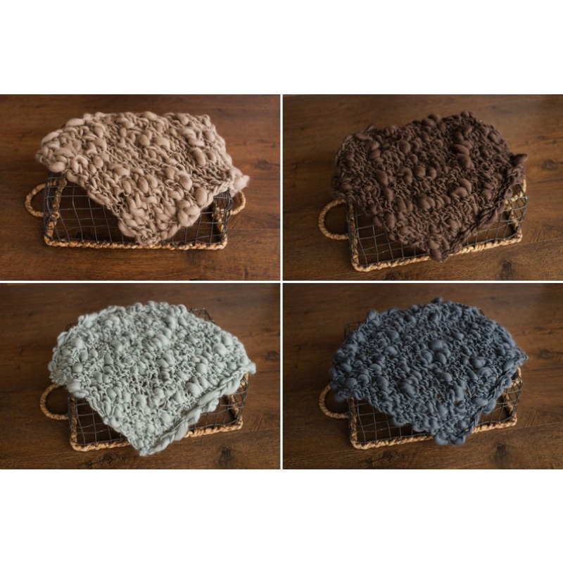 Chunky Knit Merino Baby Blanke - Baby Nursery Artwork recension och pris