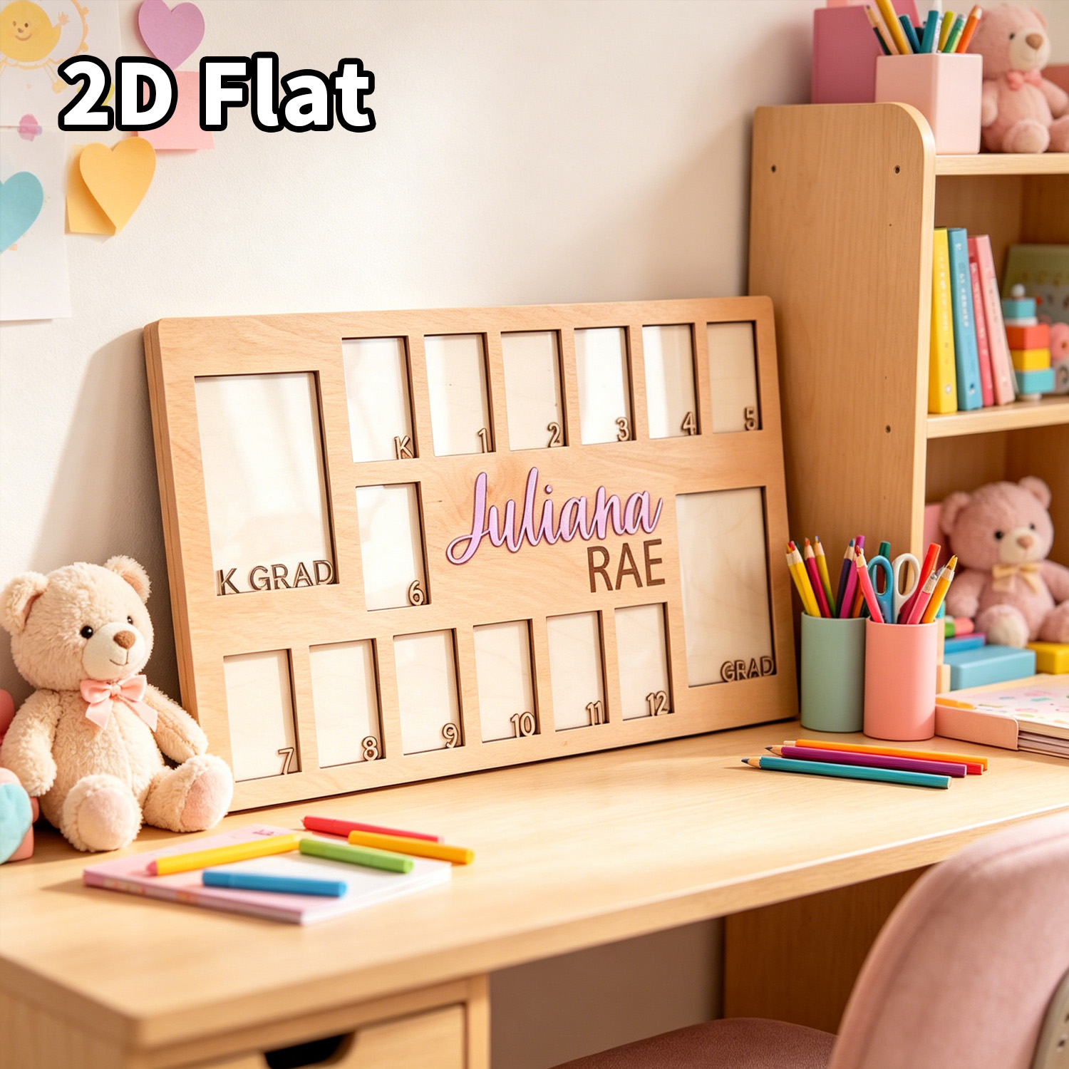 1Pc Custom Grade Photo Frame W - Baby Nursery Frames recension och pris