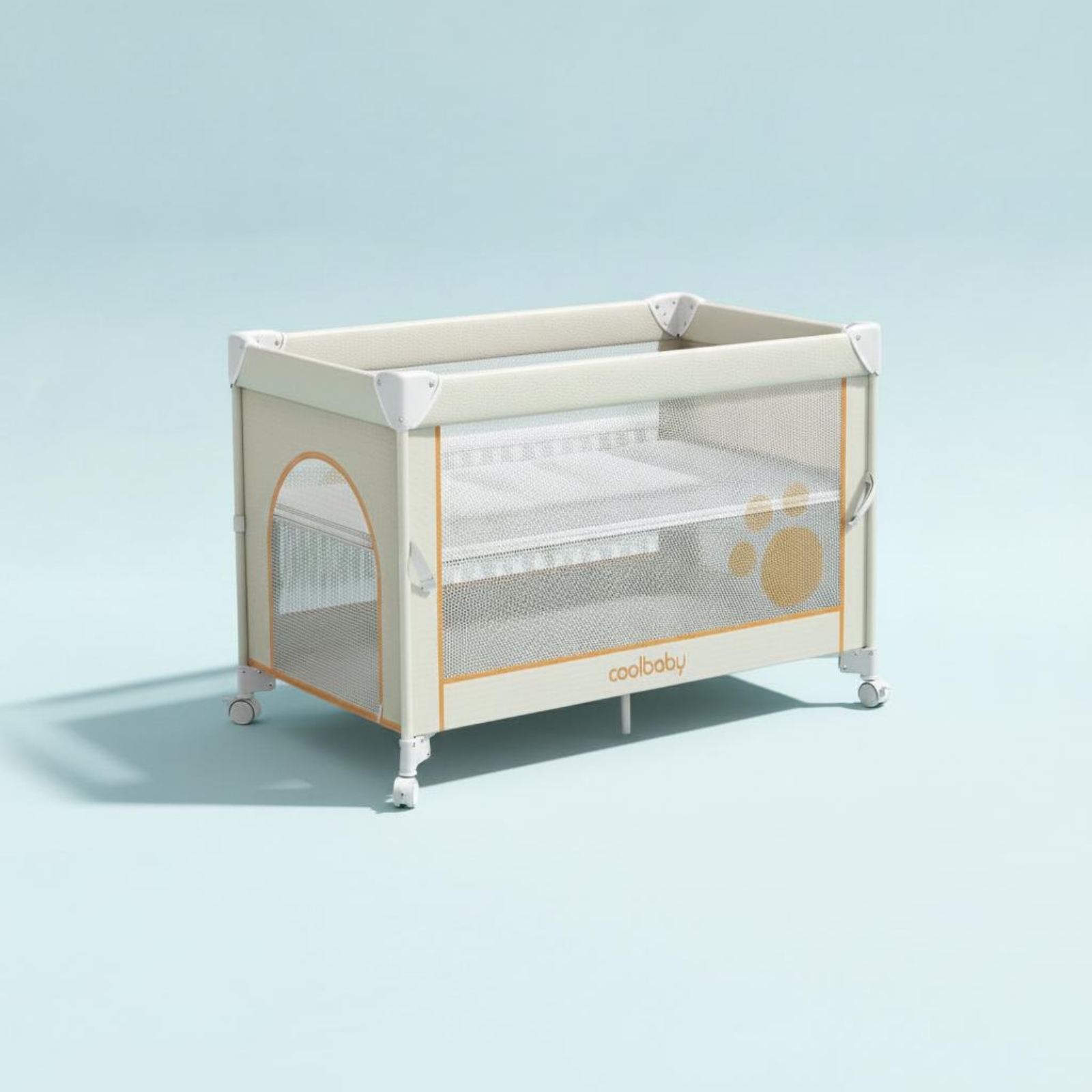 Bedside Crib Foldable Portable - Baby Nursery Furniture recension och pris