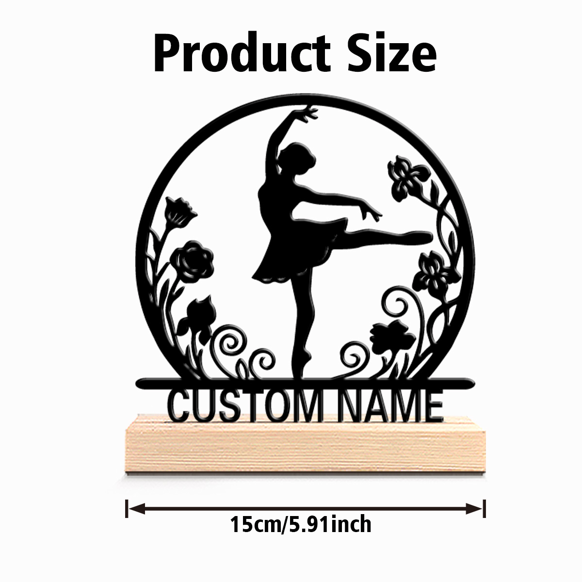1pc Romantic Personalized Cust - Baby Nursery Frames recension och pris