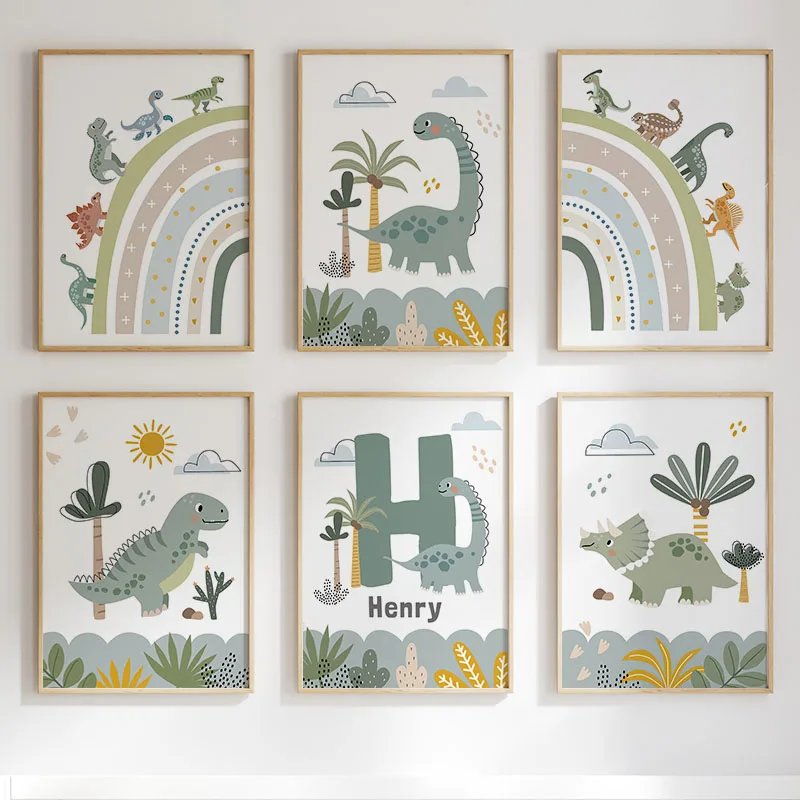 Cute Dinosaur T-Rex Brachiosau - Baby Nursery Kids recension och pris