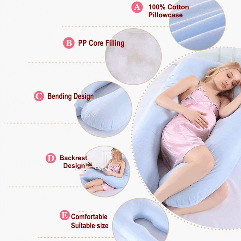 Pregnancy Pillow 130*70cm Slee - Baby Nursery Pillow recension och pris