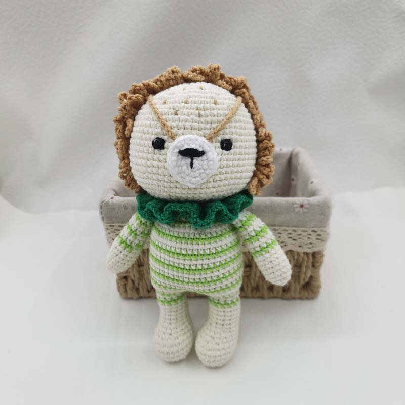 Baby Crochet Stuffed Lion Koal - Baby Nursery Dolls recension och pris