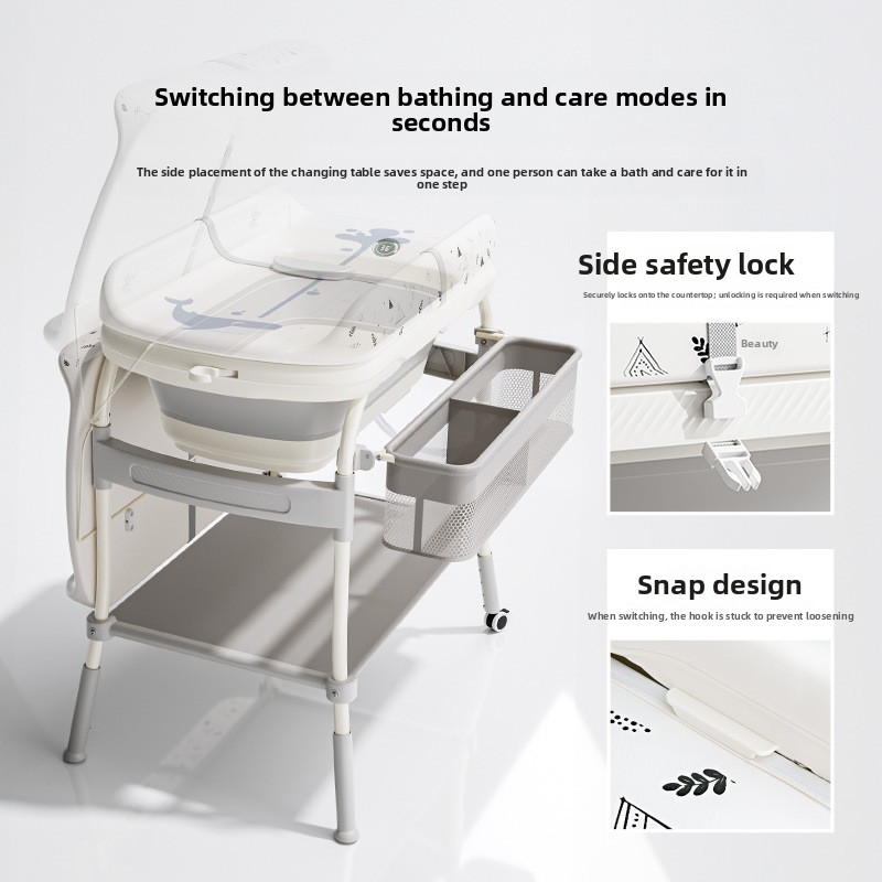 Babyfond 3-in-1 Diaper Table B - Baby Nursery Furniture recension och pris