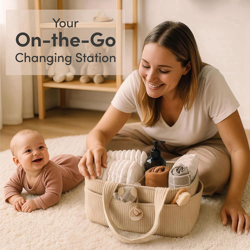 Baby Diaper Organizer for Chan - Baby Nursery Essentials recension och pris
