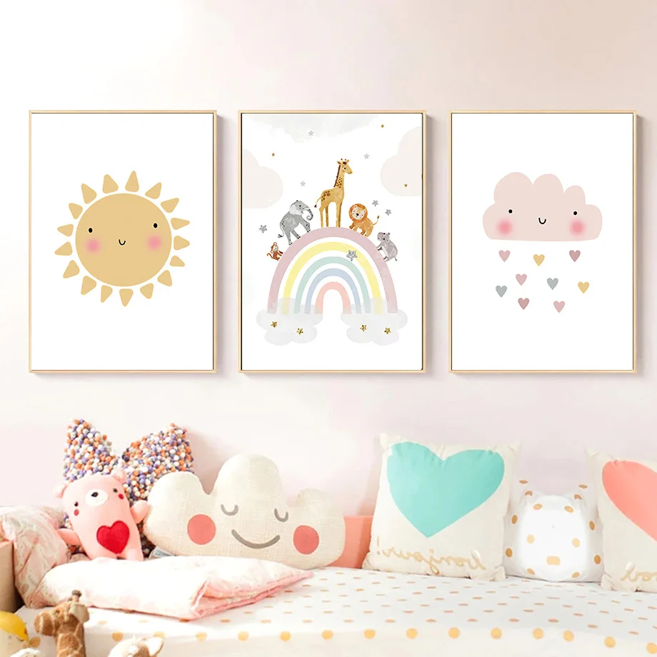Giraffe Elephant Hot Balloon S - Baby Nursery Products recension och pris
