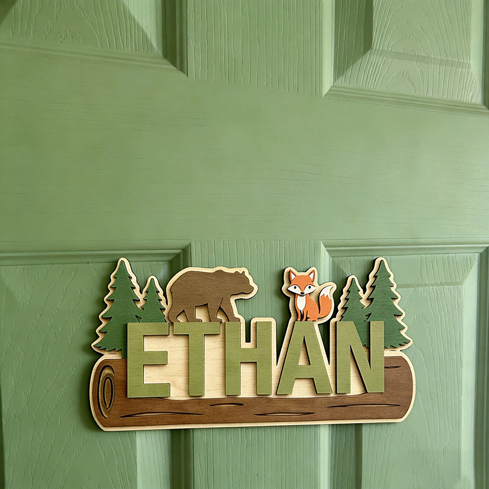 Woodland Forest Animal Persona - Baby Nursery Kids recension och pris