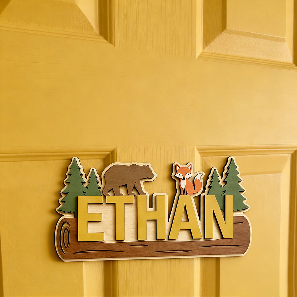 Woodland Forest Animal Persona - Baby Nursery Kids recension och pris