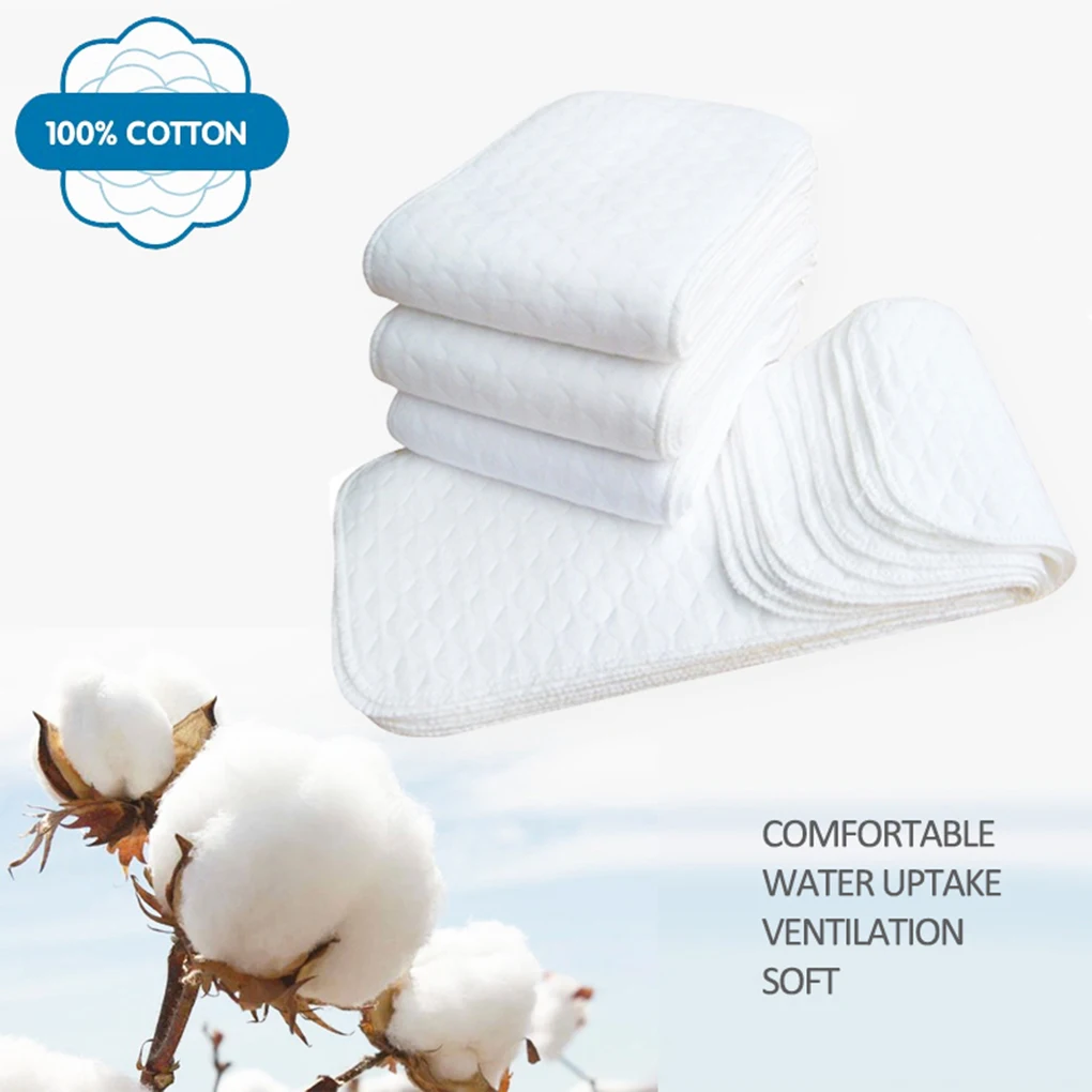 10pcs Cotton Diapers Children  - Diaper Pail Odor recension och pris