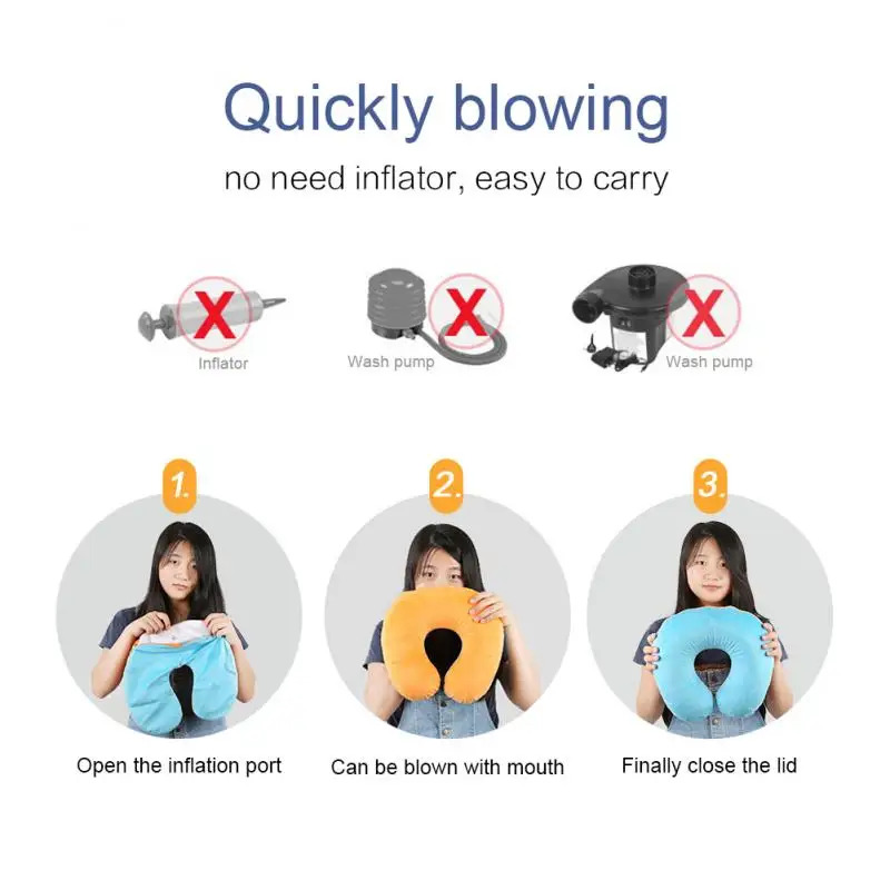 1/3/4Pcs Travel Pillow Car Air - Baby Nursery Pillow recension och pris
