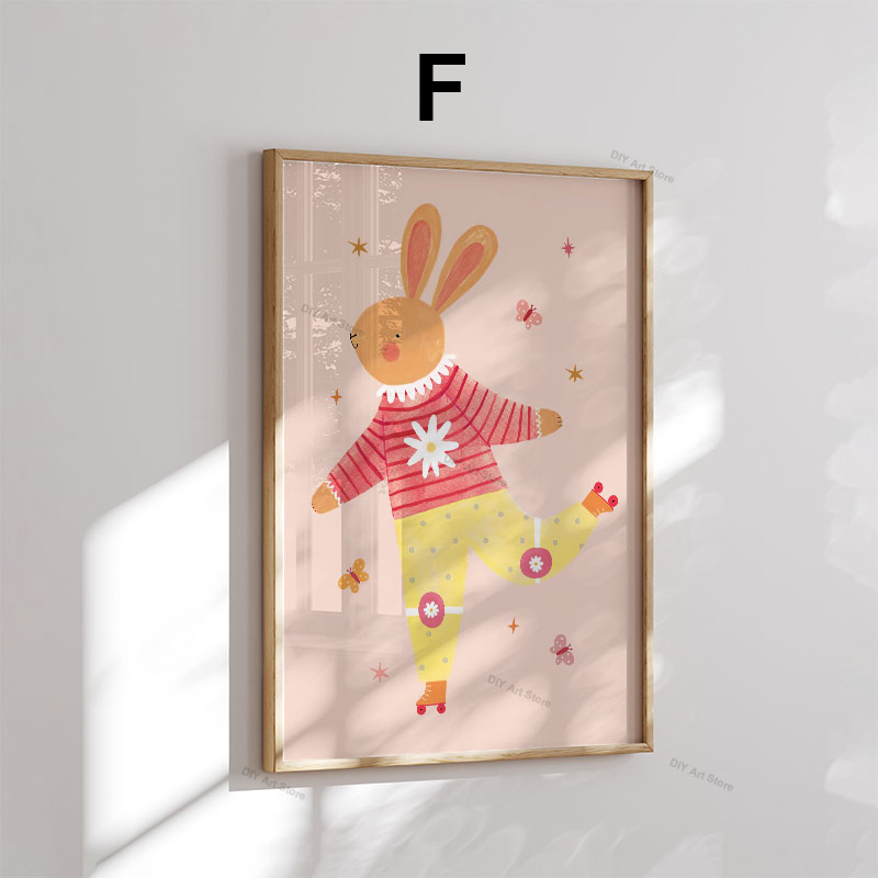 Funny Cartoon Animal Nursery W - Baby Nursery Products recension och pris