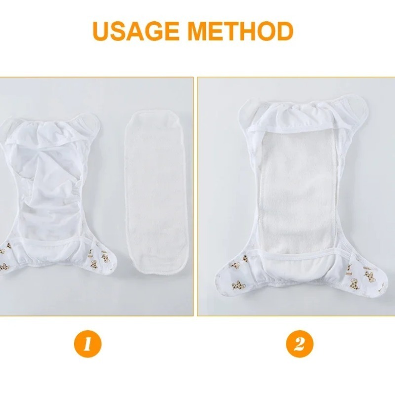 2/5/10Pcs Baby Diapers Reusabl - Diaper Pail Odor recension och pris