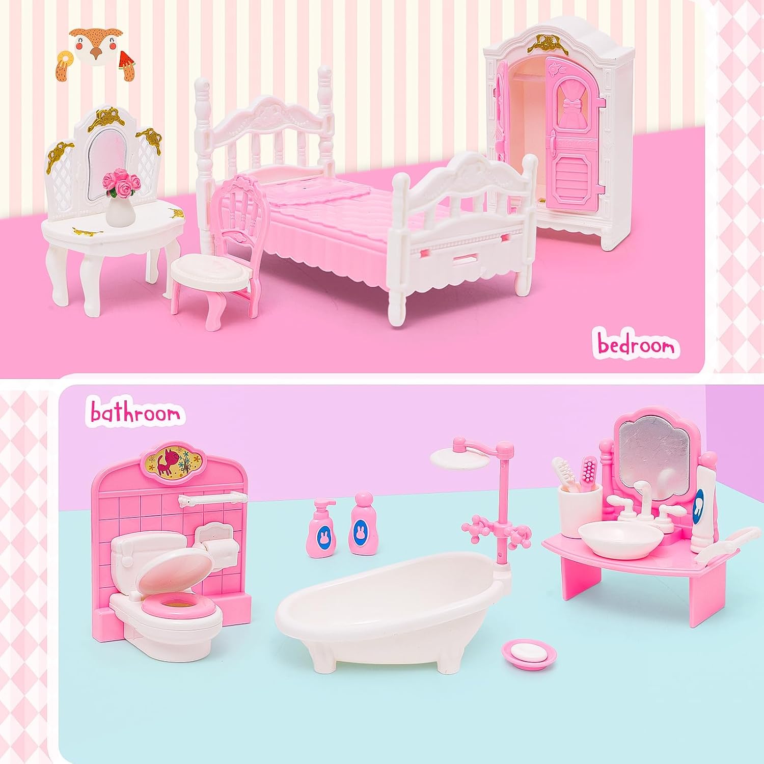 1:12 Dollhouse Ice Cream Truck - Baby Nursery Dolls recension och pris