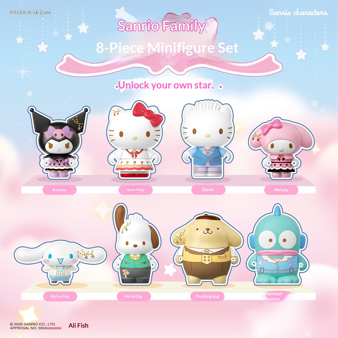 Areax Sanrio Characters Buildi - Lego Set Technic recension och pris