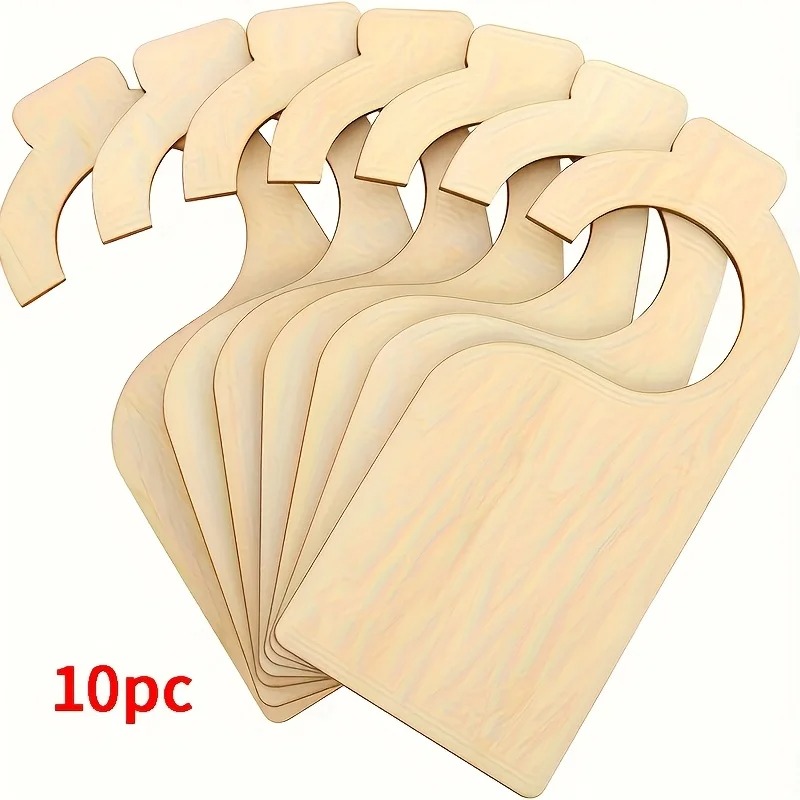 10 Pcs Blank Wooden Closet Div - Baby Nursery Closet recension och pris