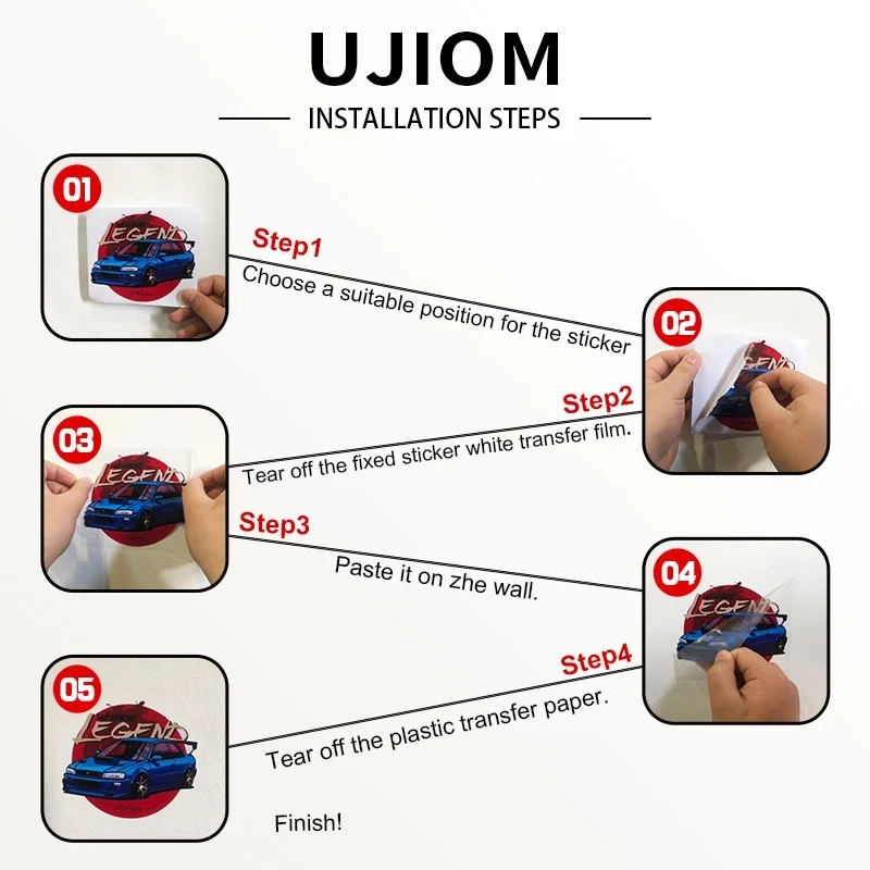 UJIOM 13cm X 6cm Anime TRUZ Th - Baby Nursery Panelling recension och pris