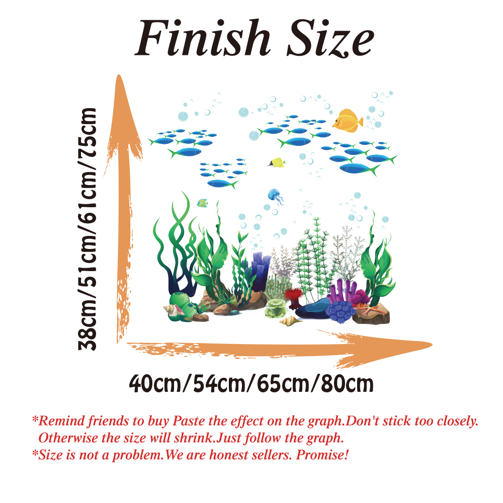 Under The Sea Fish Seaweed Wal - Baby Nursery Under The Sea recension och pris