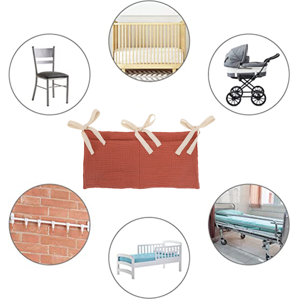 Baby Crib Organizer Cot Caddy  - Baby Nursery Furniture recension och pris