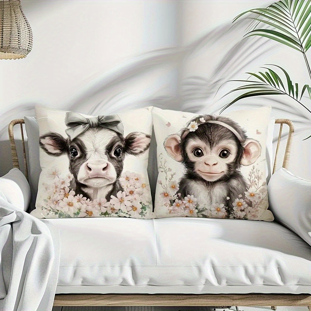 Cute Baby Farm Animal Throw Pi - Baby Nursery Pillow recension och pris