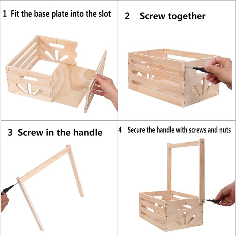 ABFU-Wooden Baby Shower Gift B - Baby Nursery Closet recension och pris