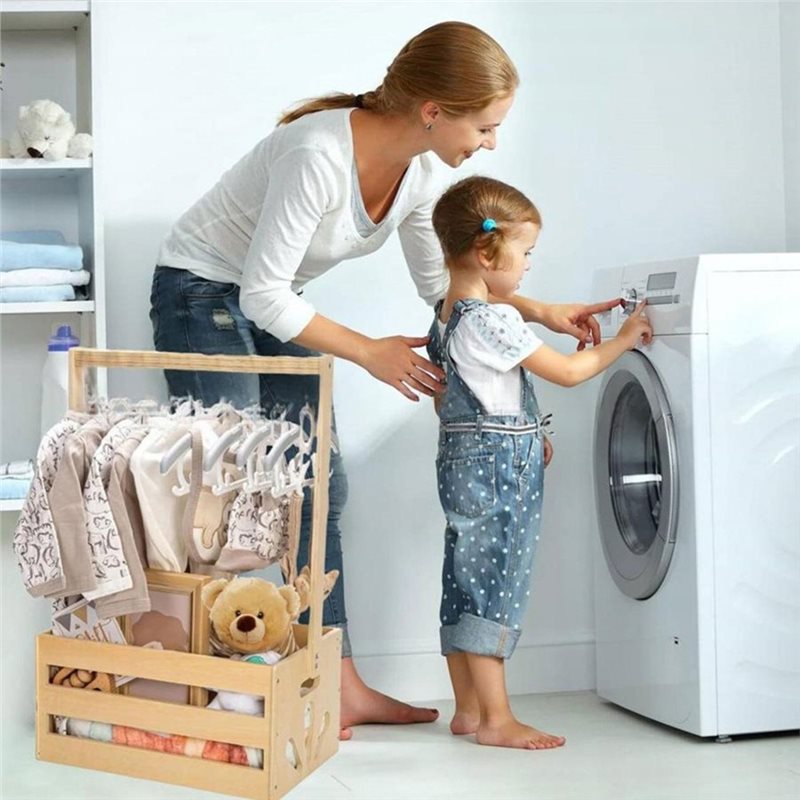 ABFU-Wooden Baby Shower Gift B - Baby Nursery Closet recension och pris