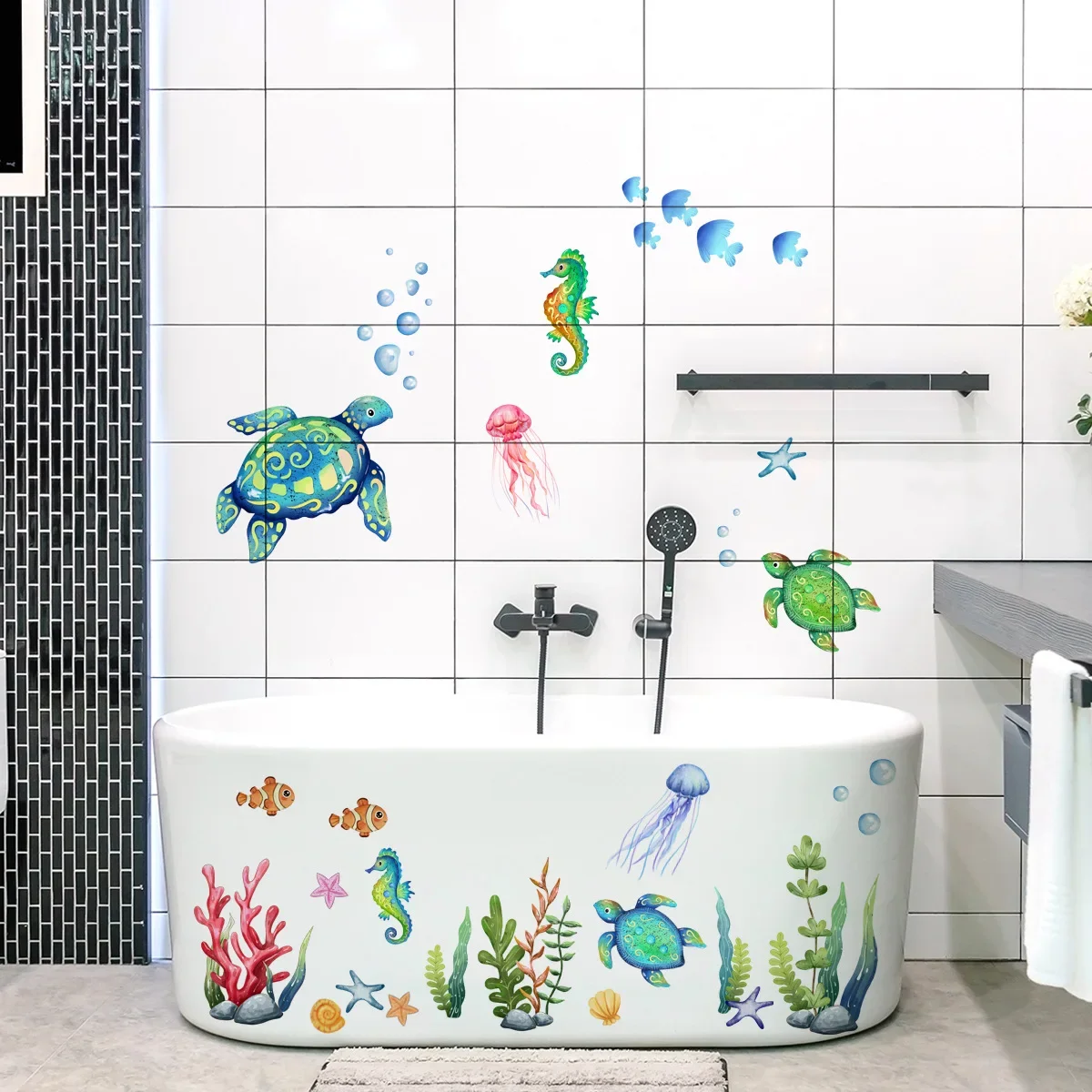 Ocean Wall Decals Under The Se - Baby Nursery Under The Sea recension och pris