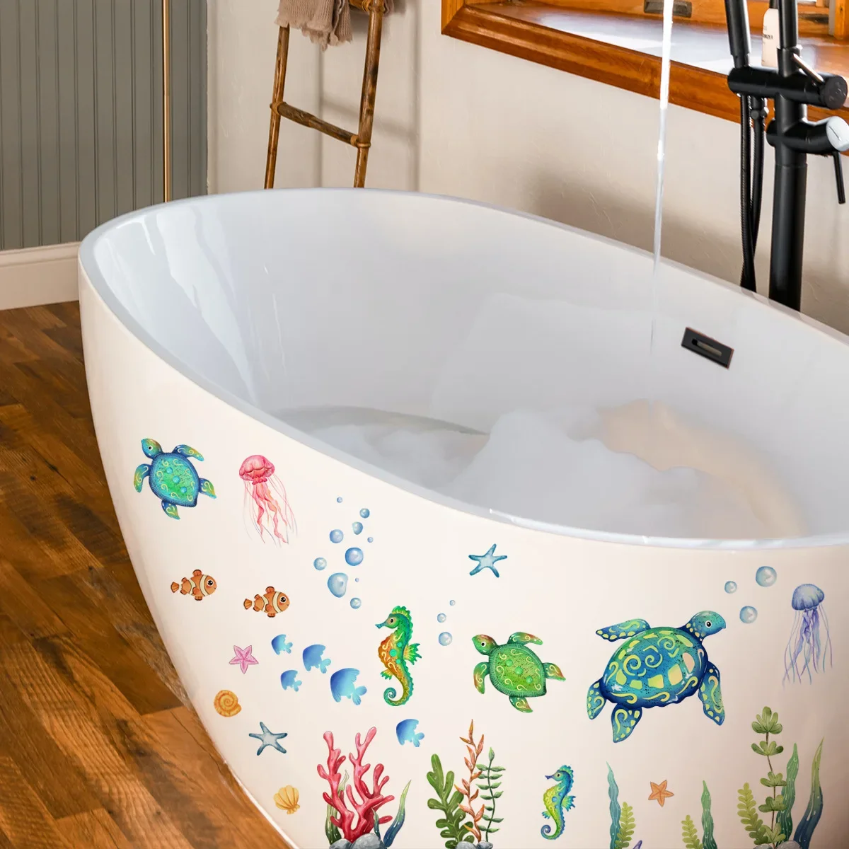 Ocean Wall Decals Under The Se - Baby Nursery Under The Sea recension och pris