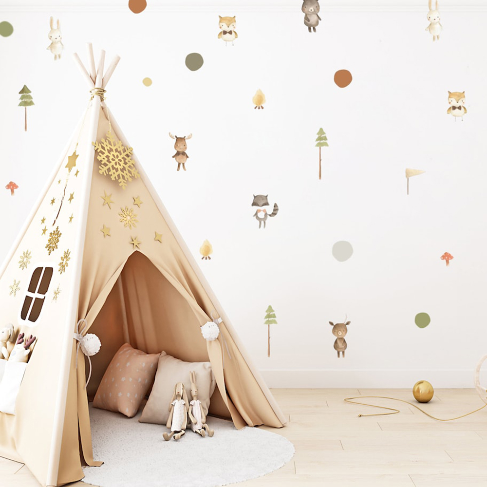 Cartoon Cute Fox Rabbit Animal - Baby Nursery Furniture recension och pris