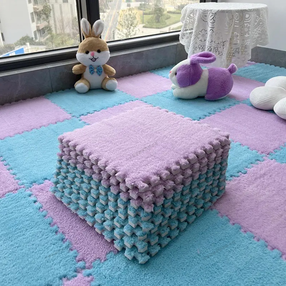 20Pcs Soft Plush Puzzle Floor  - Baby Nursery Music recension och pris