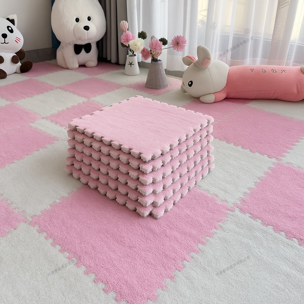 20Pcs Soft Plush Puzzle Floor  - Baby Nursery Music recension och pris