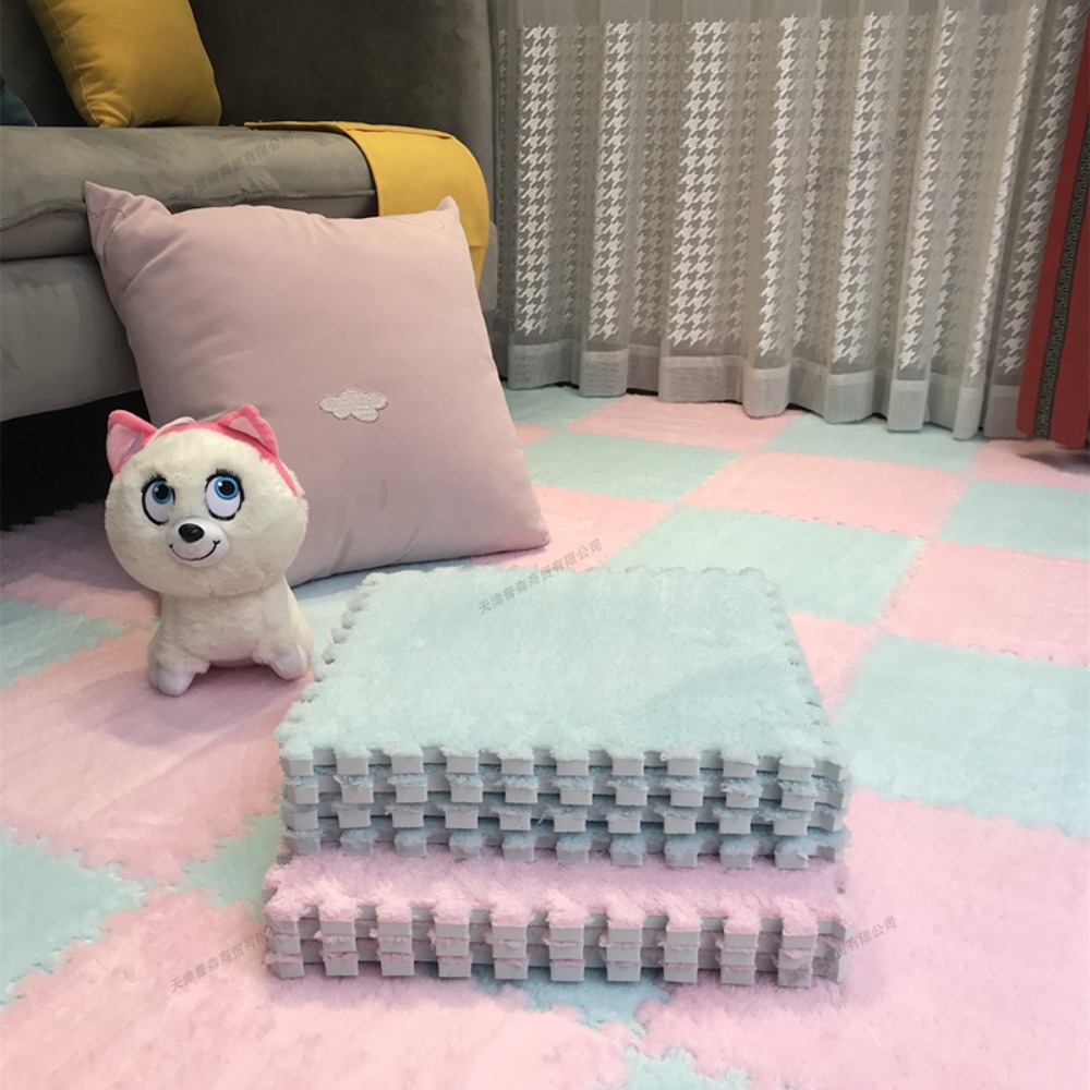 20Pcs Soft Plush Puzzle Floor  - Baby Nursery Music recension och pris