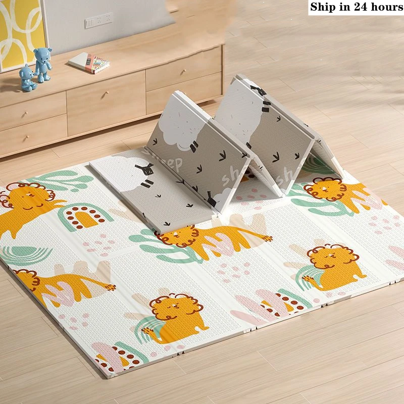 Baby Play Mats Foldable Xpe Pu - Baby Nursery Music recension och pris