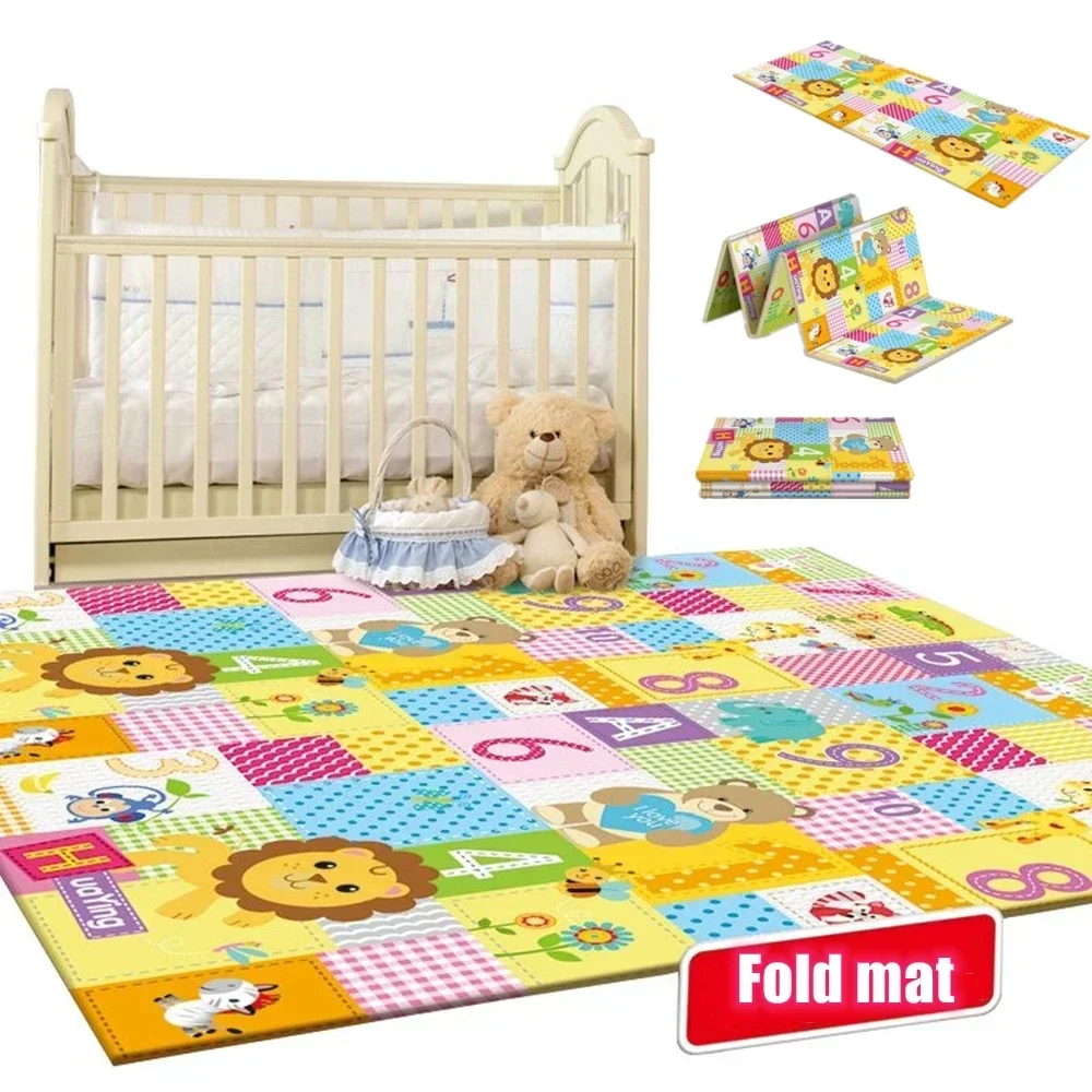 Baby Play Mats Foldable Xpe Pu - Baby Nursery Music recension och pris