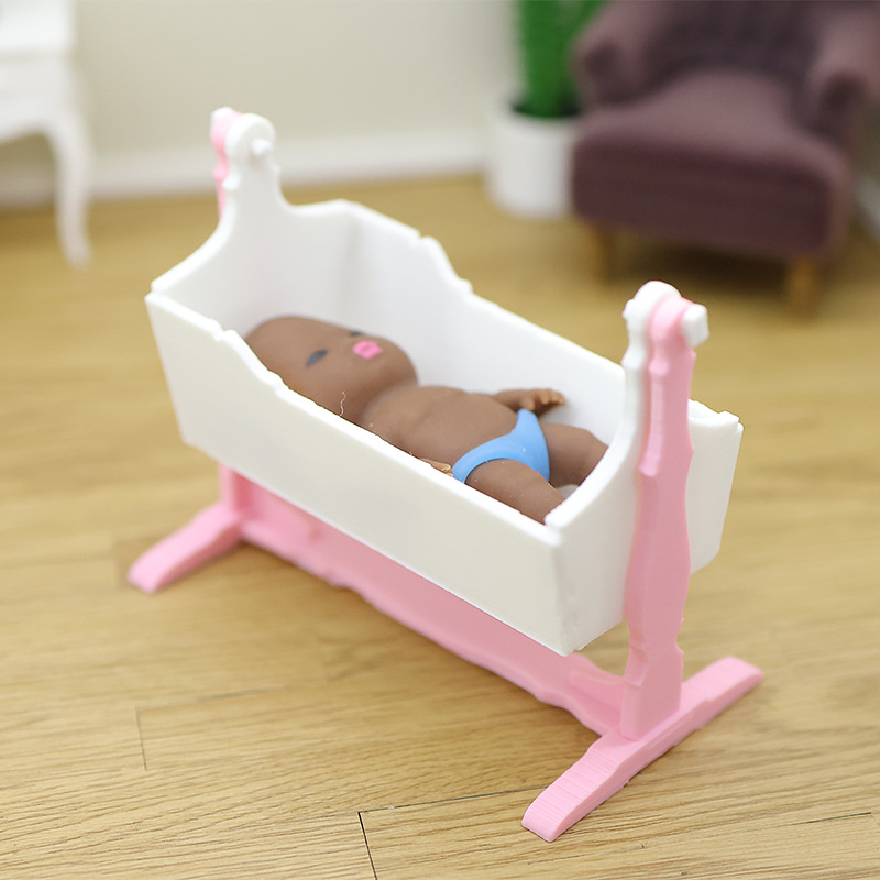 Mini Baby Cradle Rocking Bed M - Baby Nursery Layout recension och pris