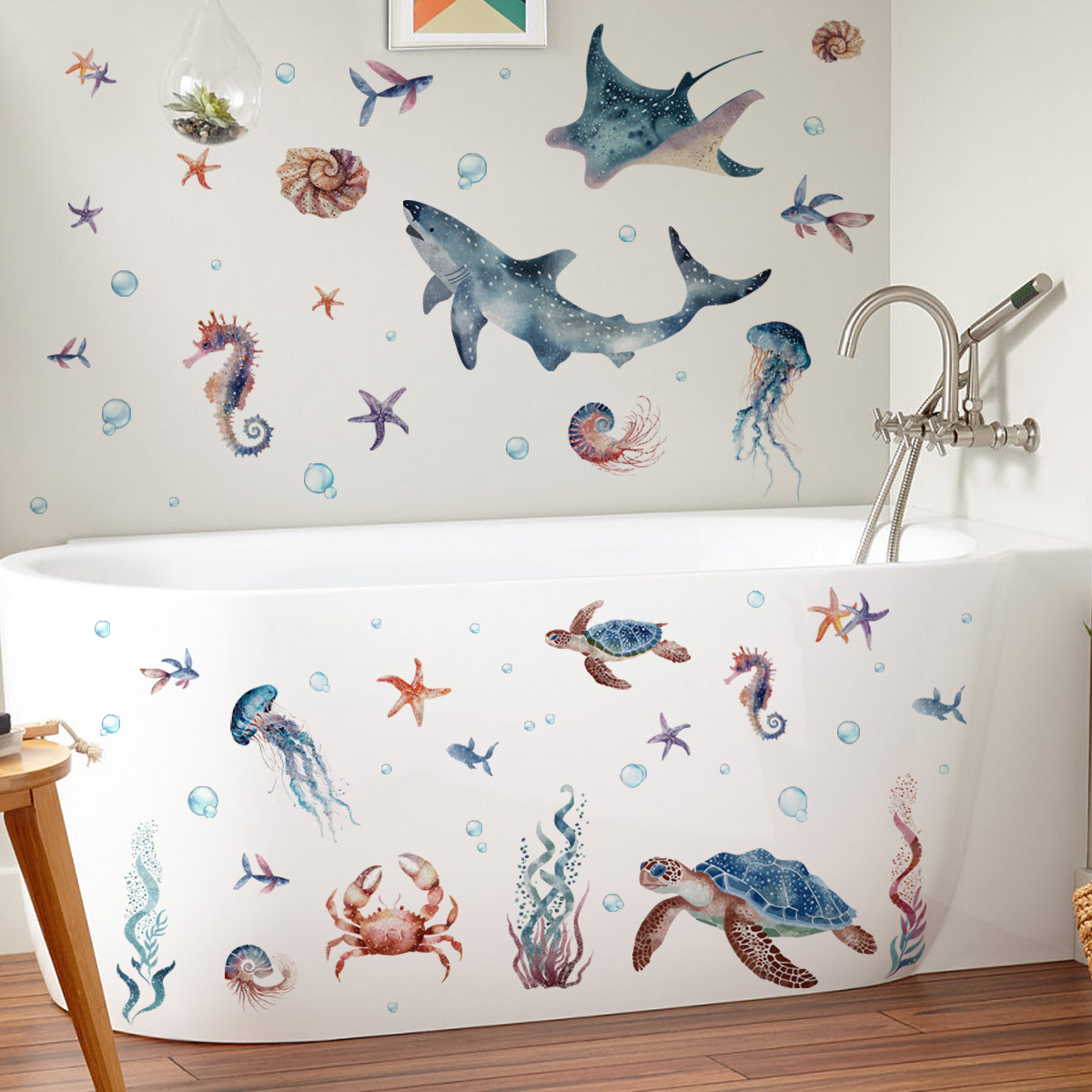 Under The Sea Marine Life Wall - Baby Nursery Under The Sea recension och pris