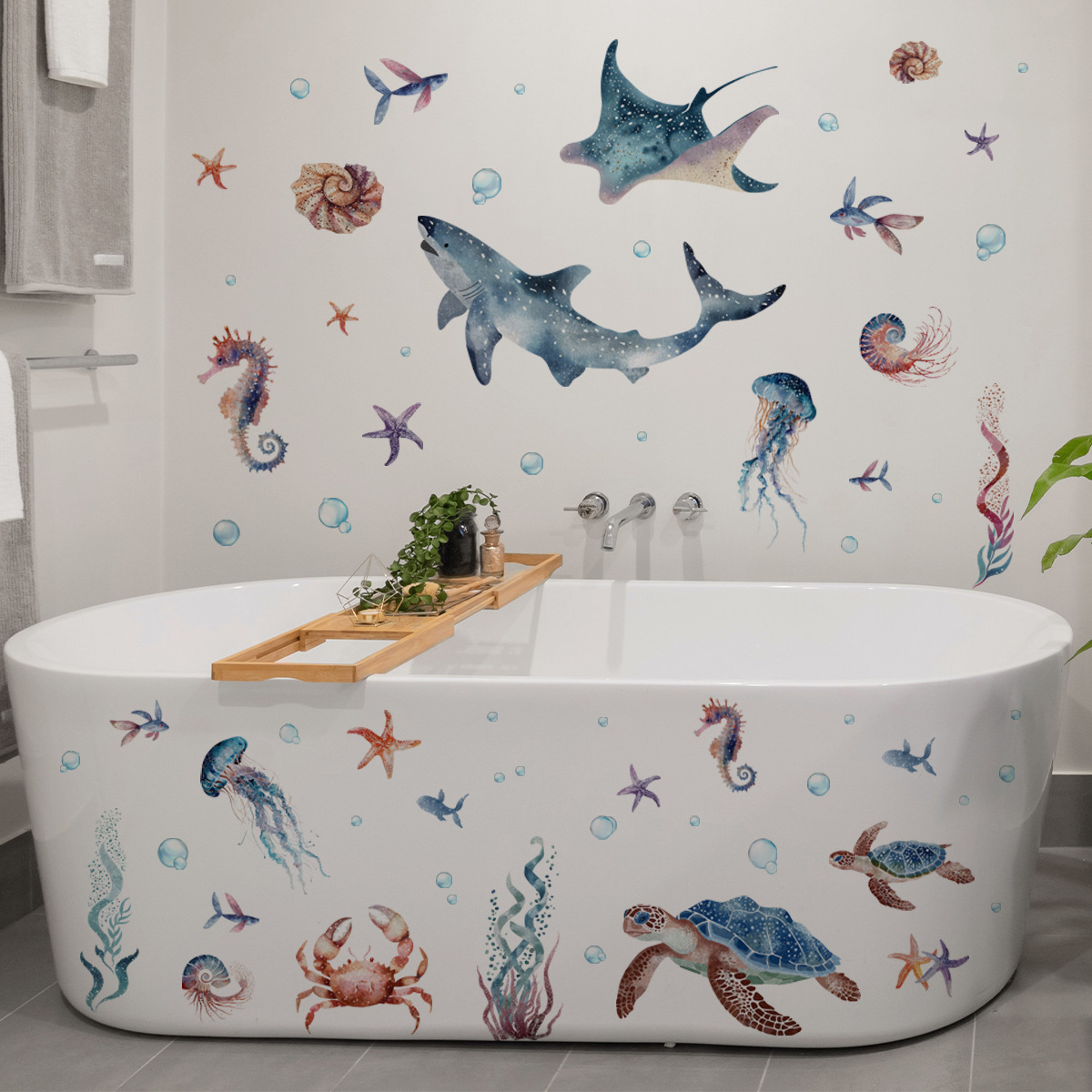Under The Sea Marine Life Wall - Baby Nursery Under The Sea recension och pris